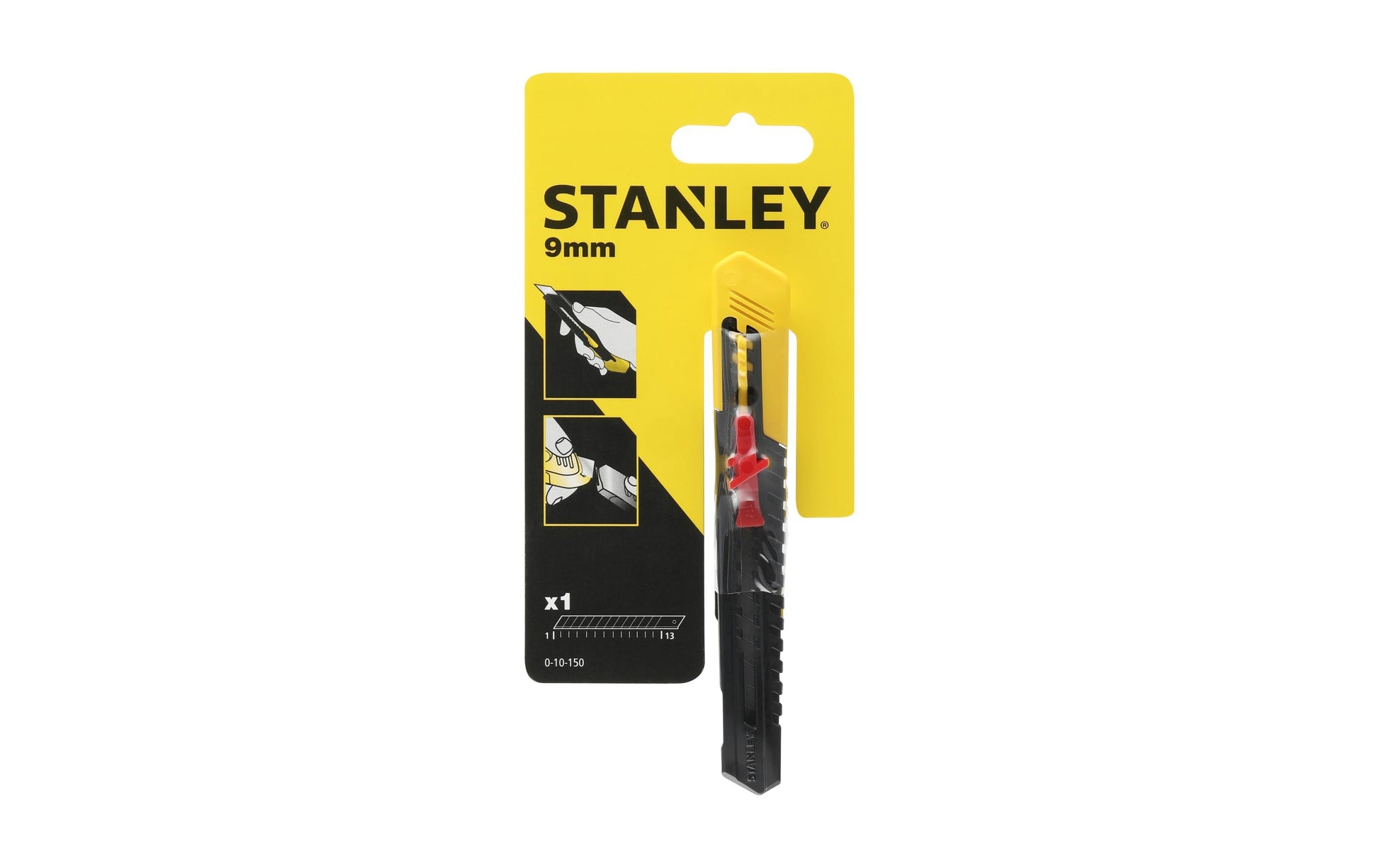 Stanley Teppichmesser 0-10-150 – Schwarz, Gelb