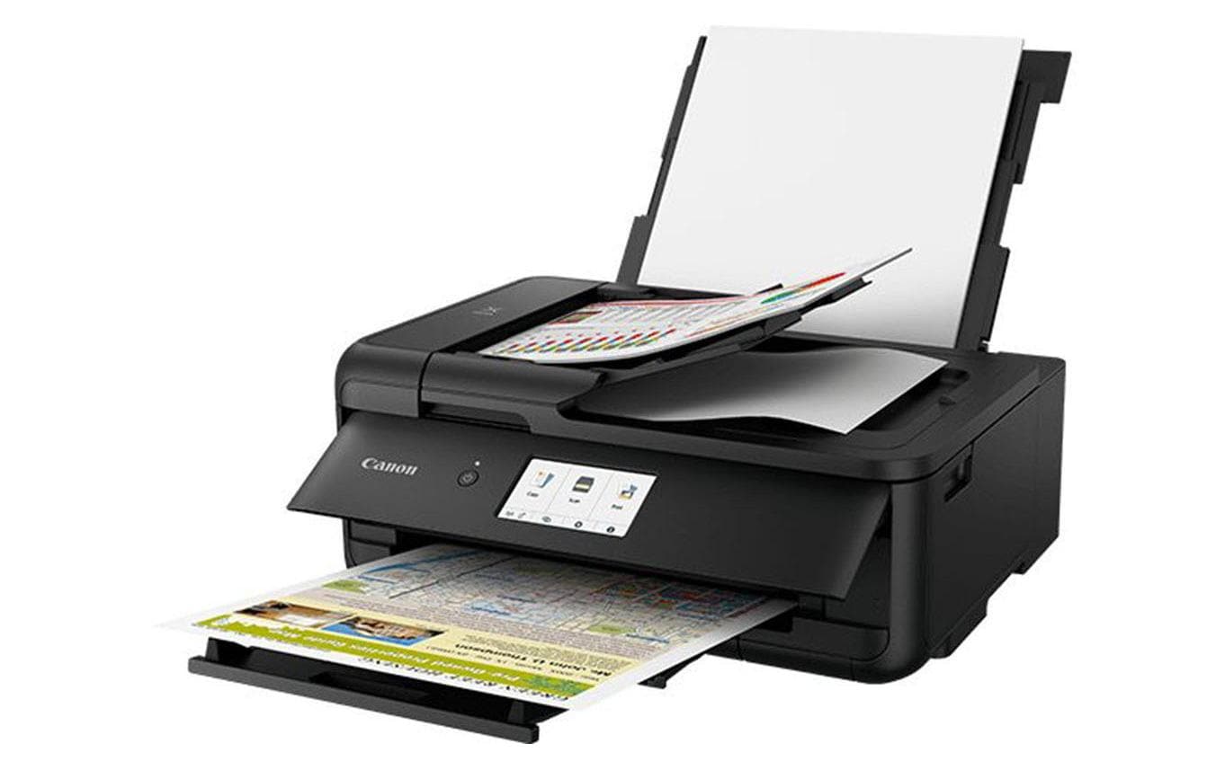 Canon PIXMA TS9550a – Farbiges Tintenstrahl-MFP A3, 3-in-1 – USB/LAN/WLAN – Duplex, ADF – 15 ppm S/W