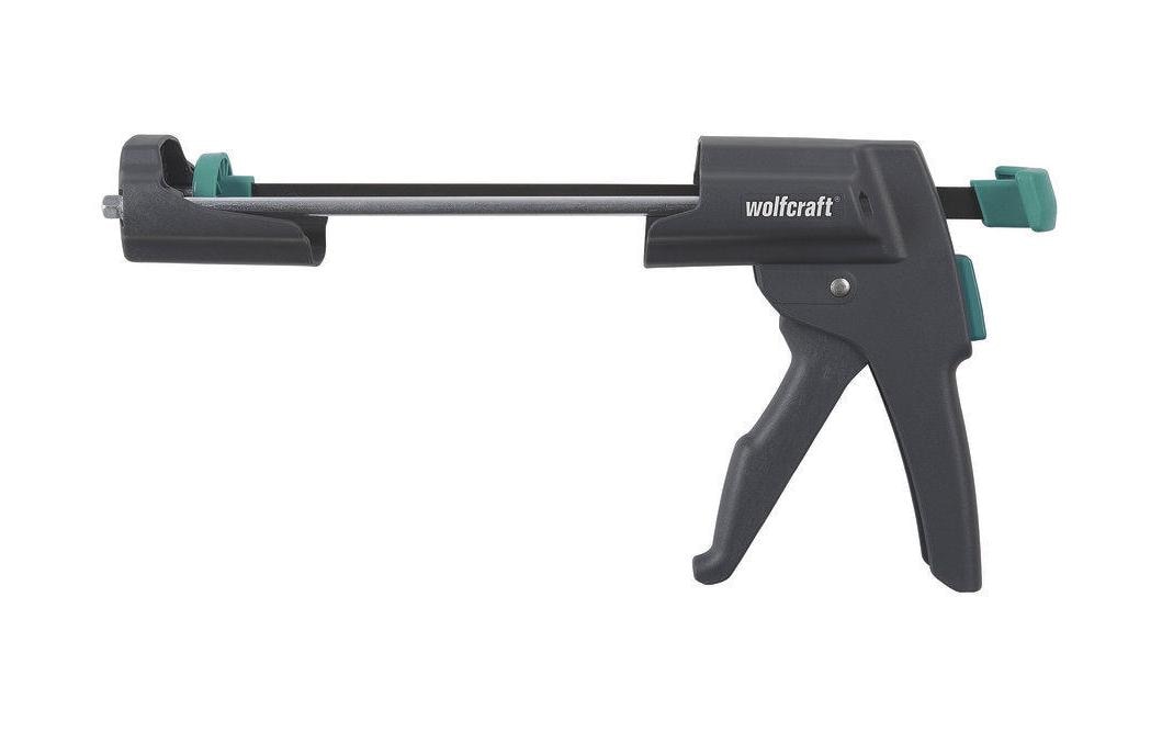 wolfcraft GmbH Wolfcraft MG600 PRO Kartuschenpresse – 310 ml, Pressdruck 280 kg – tropffrei