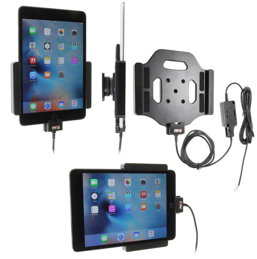 Brodit Lade-/Daten-Cradle – Auto, USB – für Apple iPad Mini 4 – Schwarz