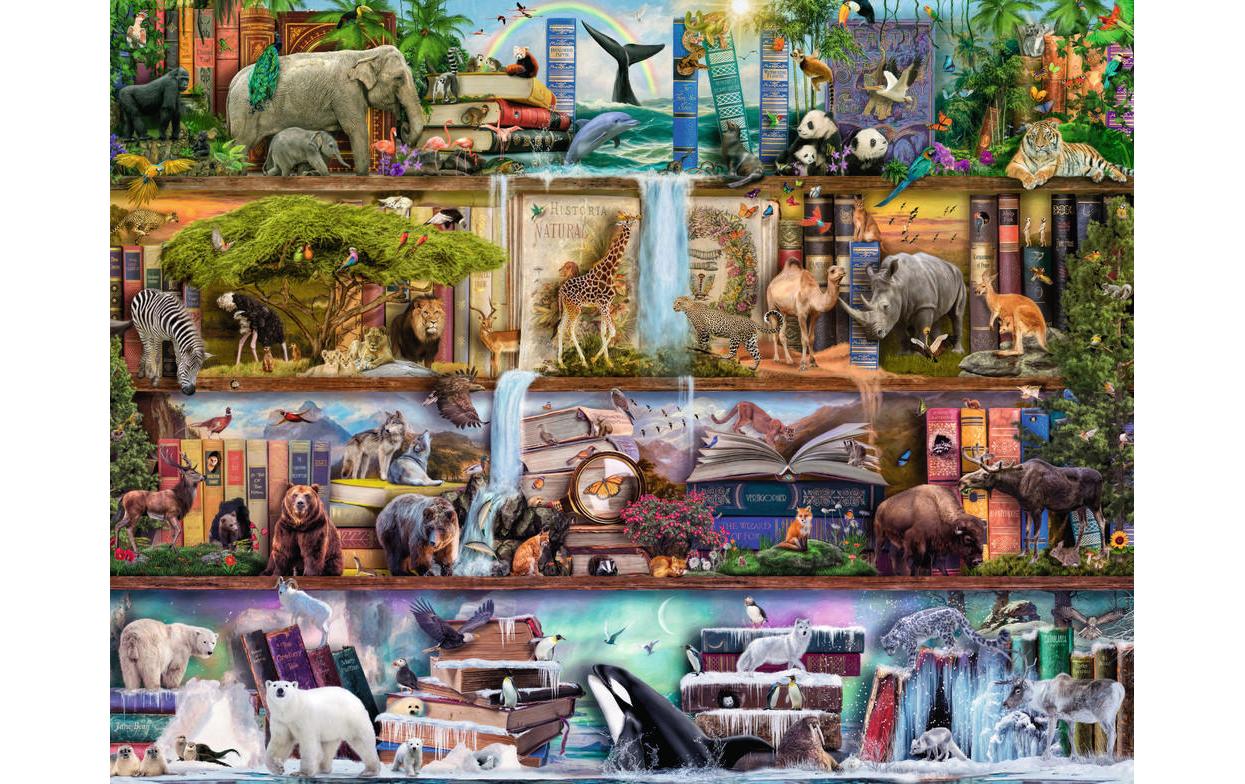 Ravensburger Puzzle Grosse Tierwelt – 2000 Teile – 98 × 75 cm – ab 14 Jahren