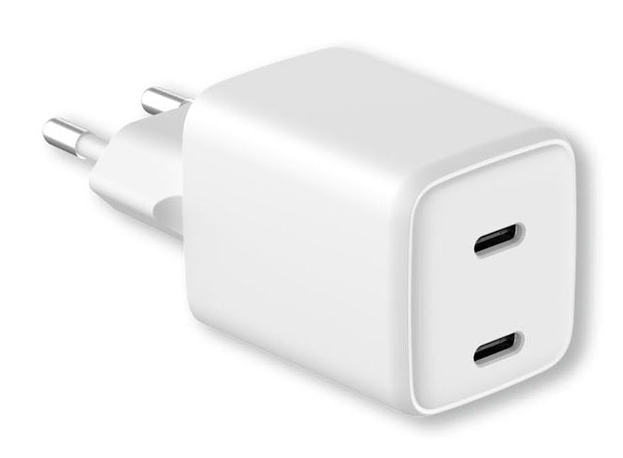 LMP Ladegerät – 35 W, 2× USB-C, PD, QC – für iPhone, iPad