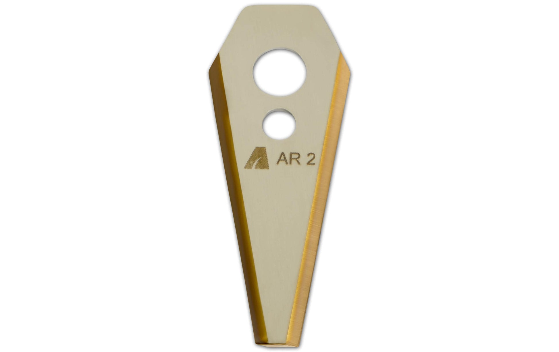 ARNOLD Ersatzmesser 49,8 × 19,6 × 1 mm Carbon, TiN – 9 Stk – für Bosch Indego 800, 1000, 1000 Connect und andere