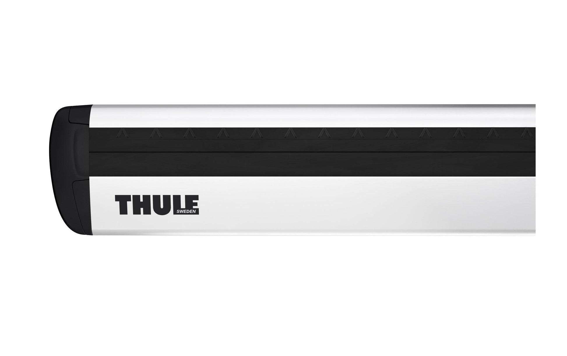 Thule Träger WingBar Evo – abschliessbar, One Key – für Relingmontage – 118 cm, 100 kg – silber – 2 Stk.