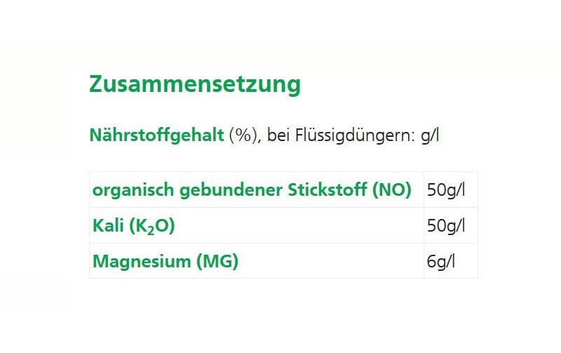 Hauert Mehrnährstoffdünger Konzentrat, 1 l, Bio – für Tomaten, Gemüse, Kräuter – 1 Stück