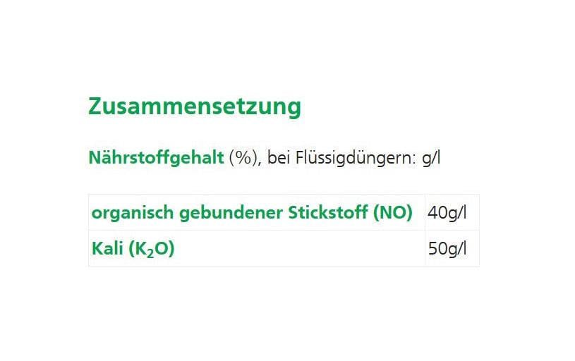 Hauert Mehrnährstoffdünger, 1 l, Flüssig, Bio – 1 Stück