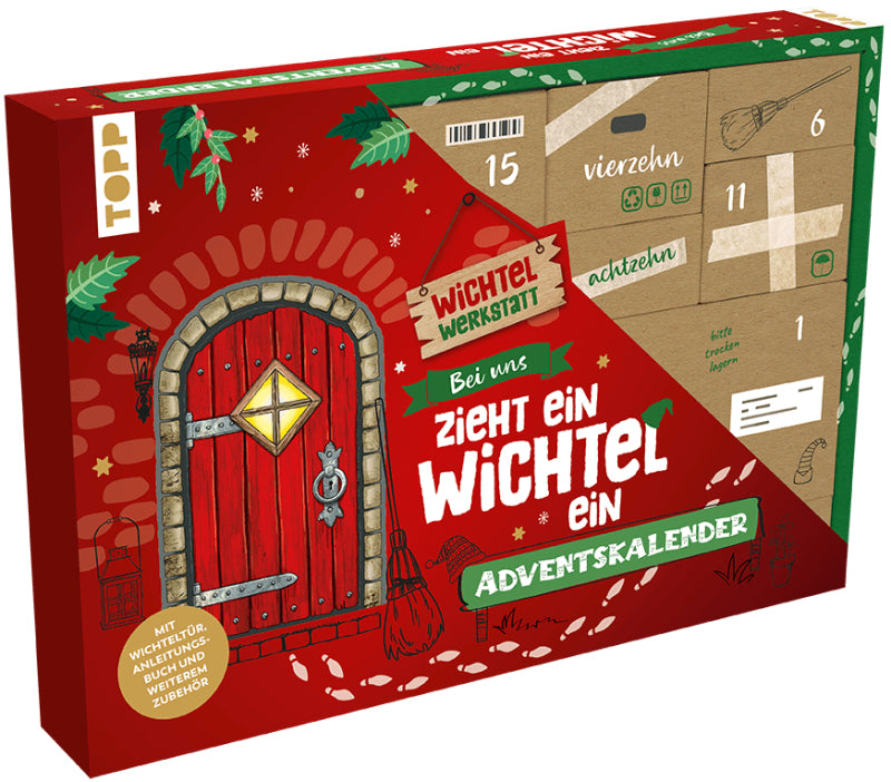 TOPP Verlag Adventskalender (Kreativ) – Wichtel – 24-teilig