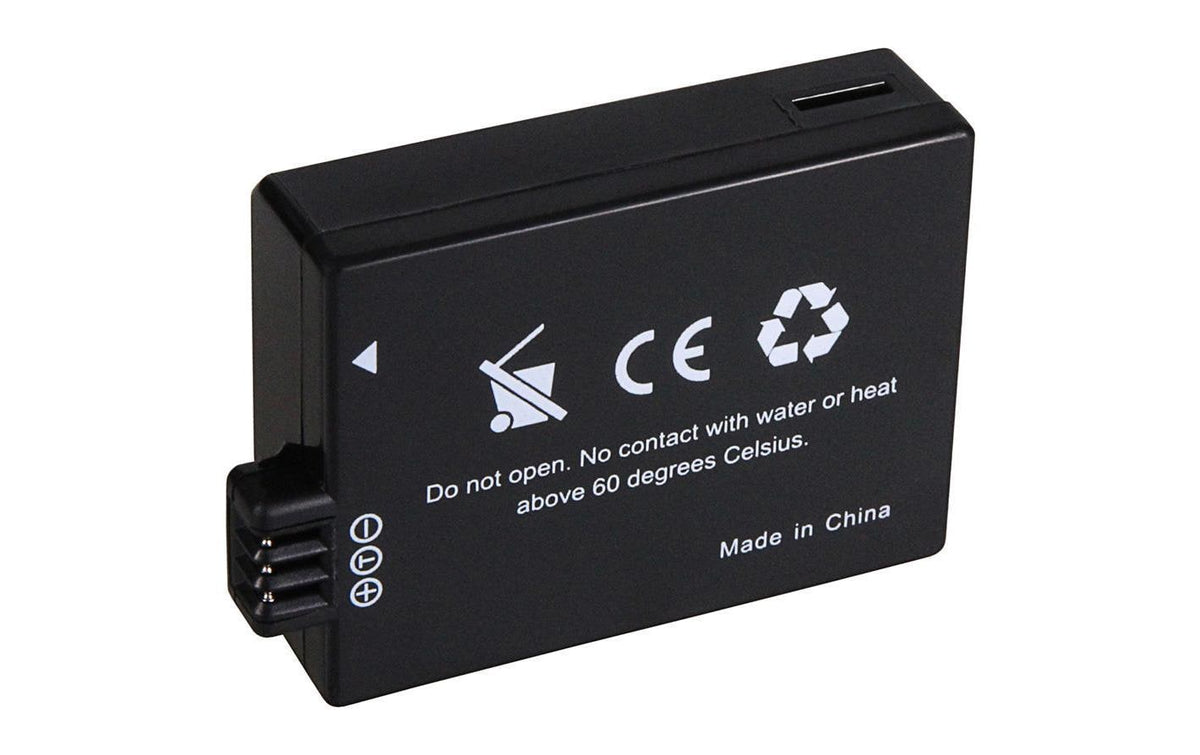 PATONA Premium Akku LP-E5 – 1020 mAh, 7,4 V – für Canon EOS 1000D, EOS 450D, EOS 500D – Schwarz