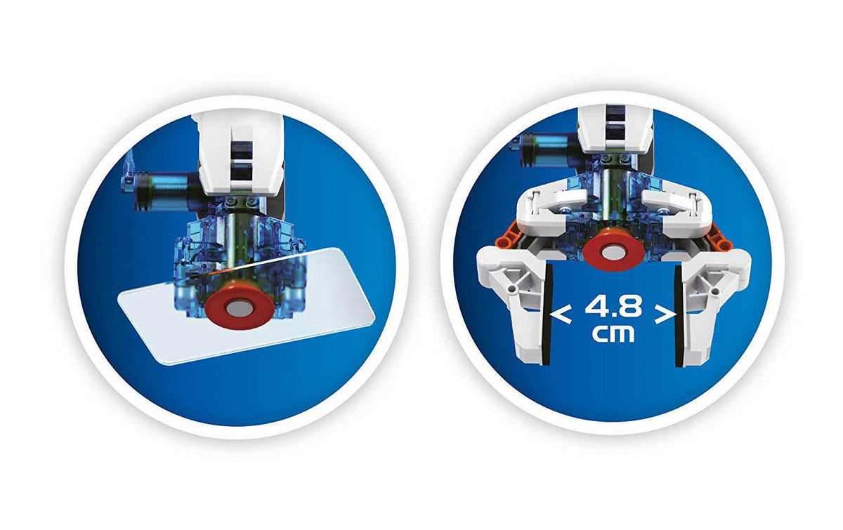 Buki Experimentier-Bausatz – Hydraulischer Roboterarm, Robotik, ab 10 Jahren