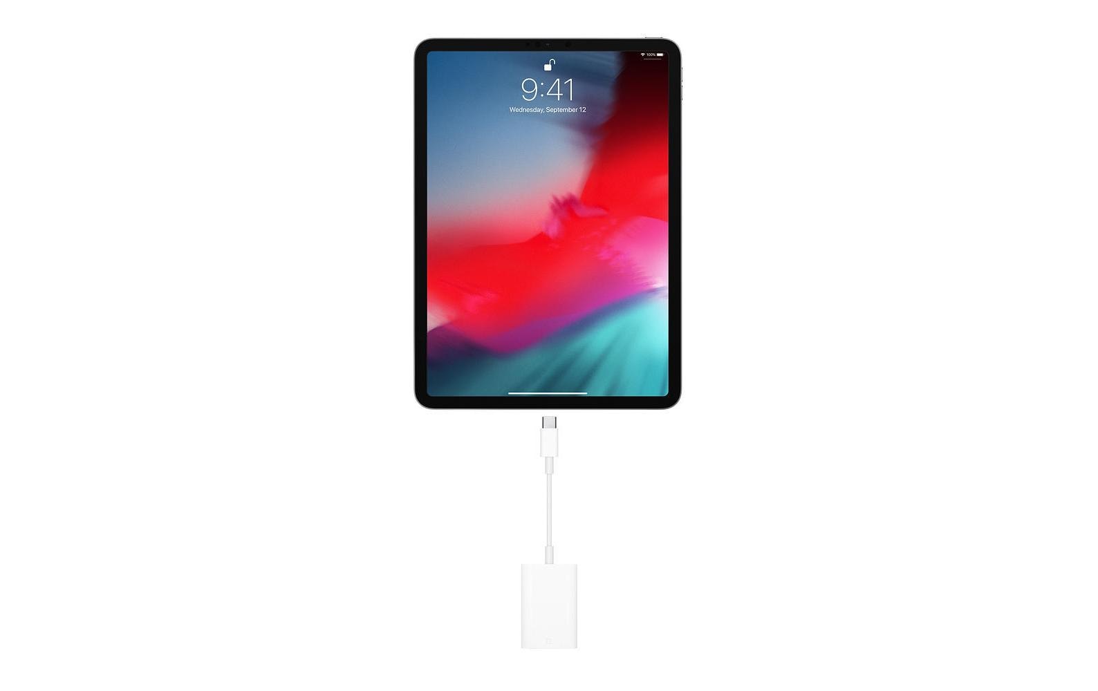 Apple USB-Kartenleser USB-C – SD – USB 2.0 (480 Mbit/s) – Weiss – für iPhone 15, iPad Pro und mehr