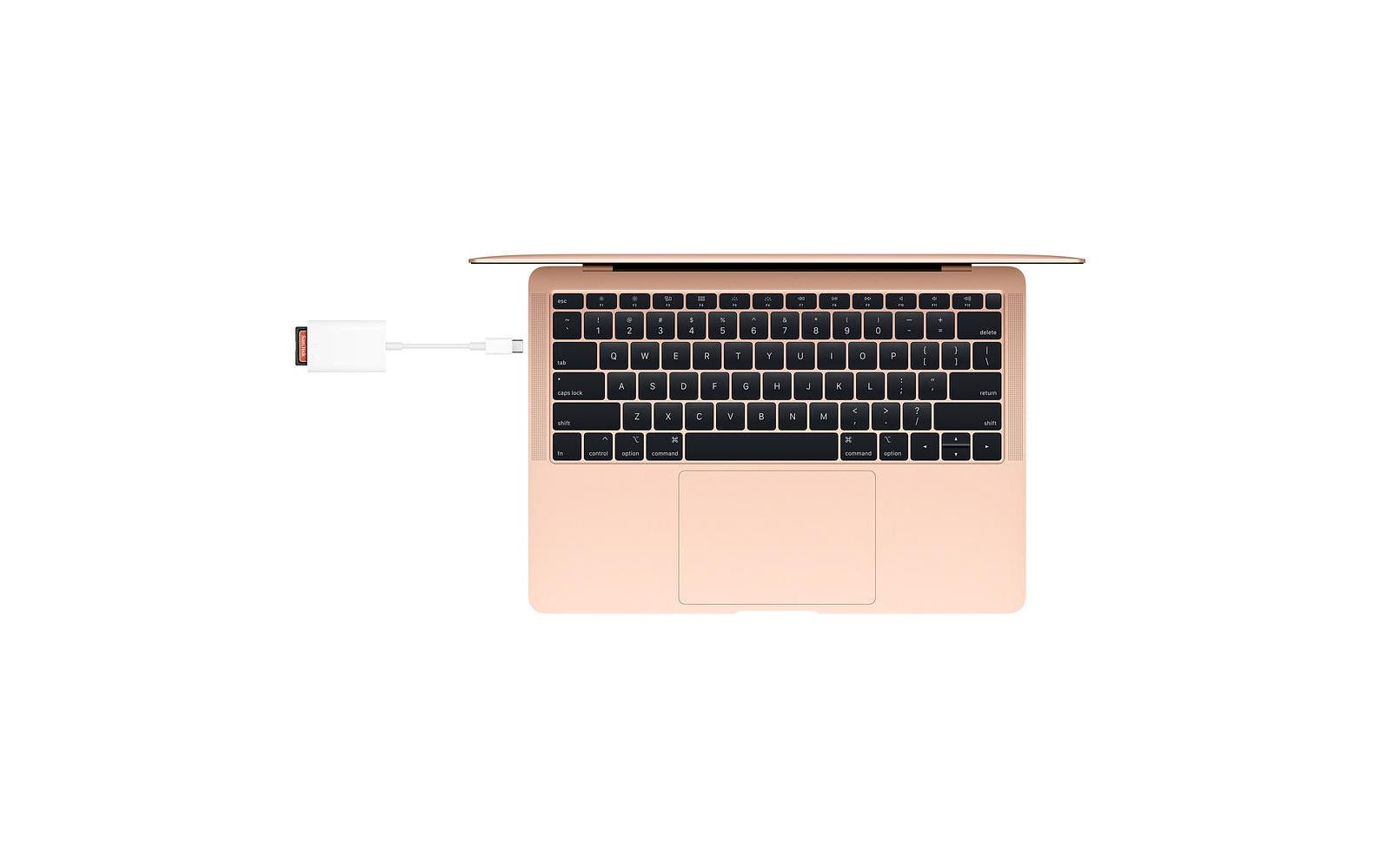Apple USB-Kartenleser USB-C – SD – USB 2.0 (480 Mbit/s) – Weiss – für iPhone 15, iPad Pro und mehr