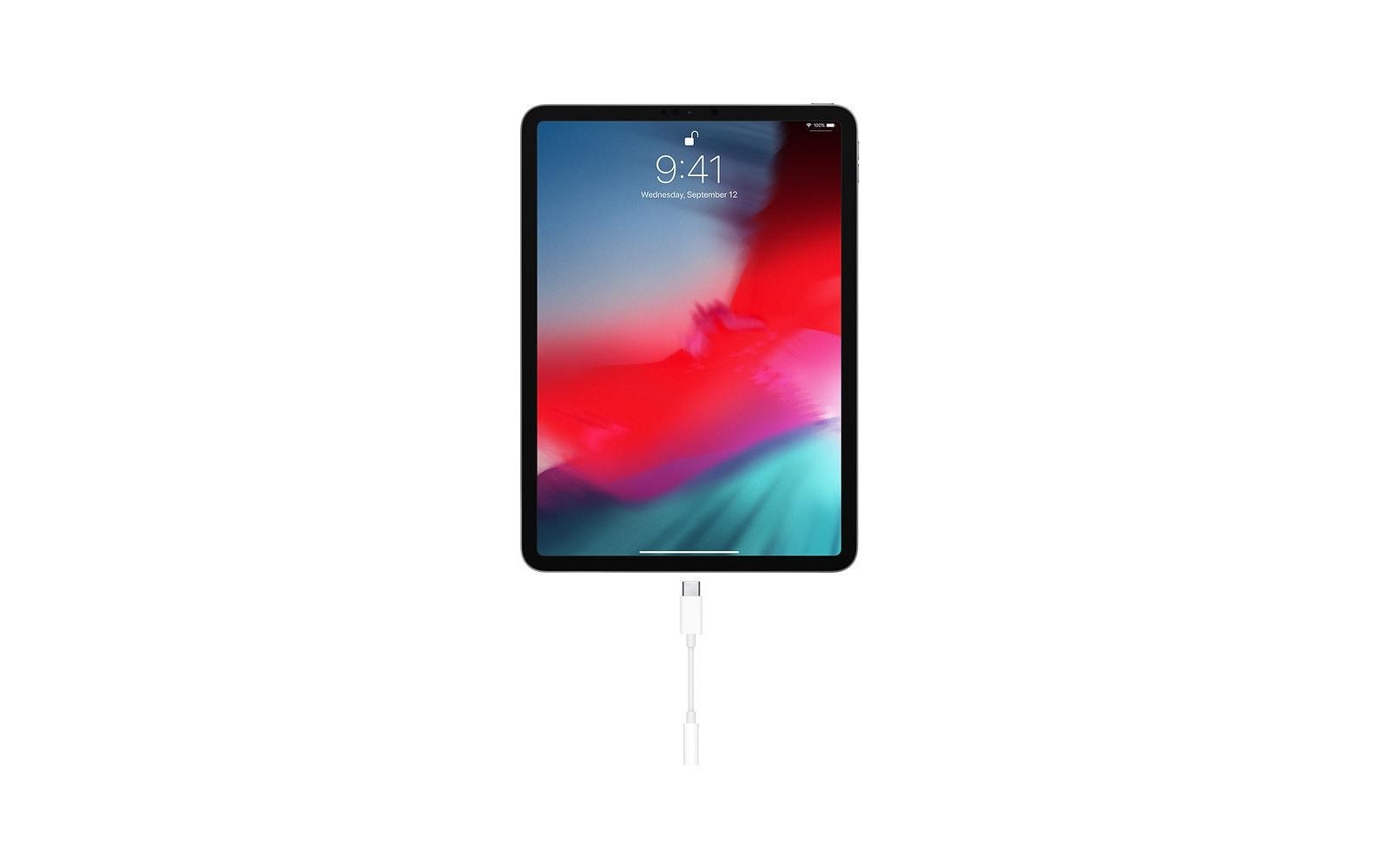 Apple MW2Q3ZM/A – Adapterkabel – USB-C auf 3,5-mm Klinke – Weiss