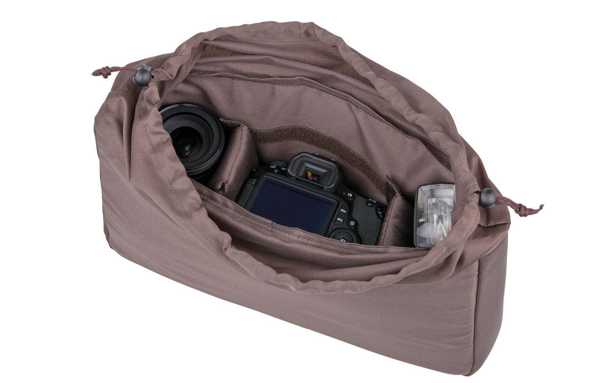 Dörr Amsterdam M Fotobag – Messengerhülle, 360 × 220 × 80 mm – Hellgrau