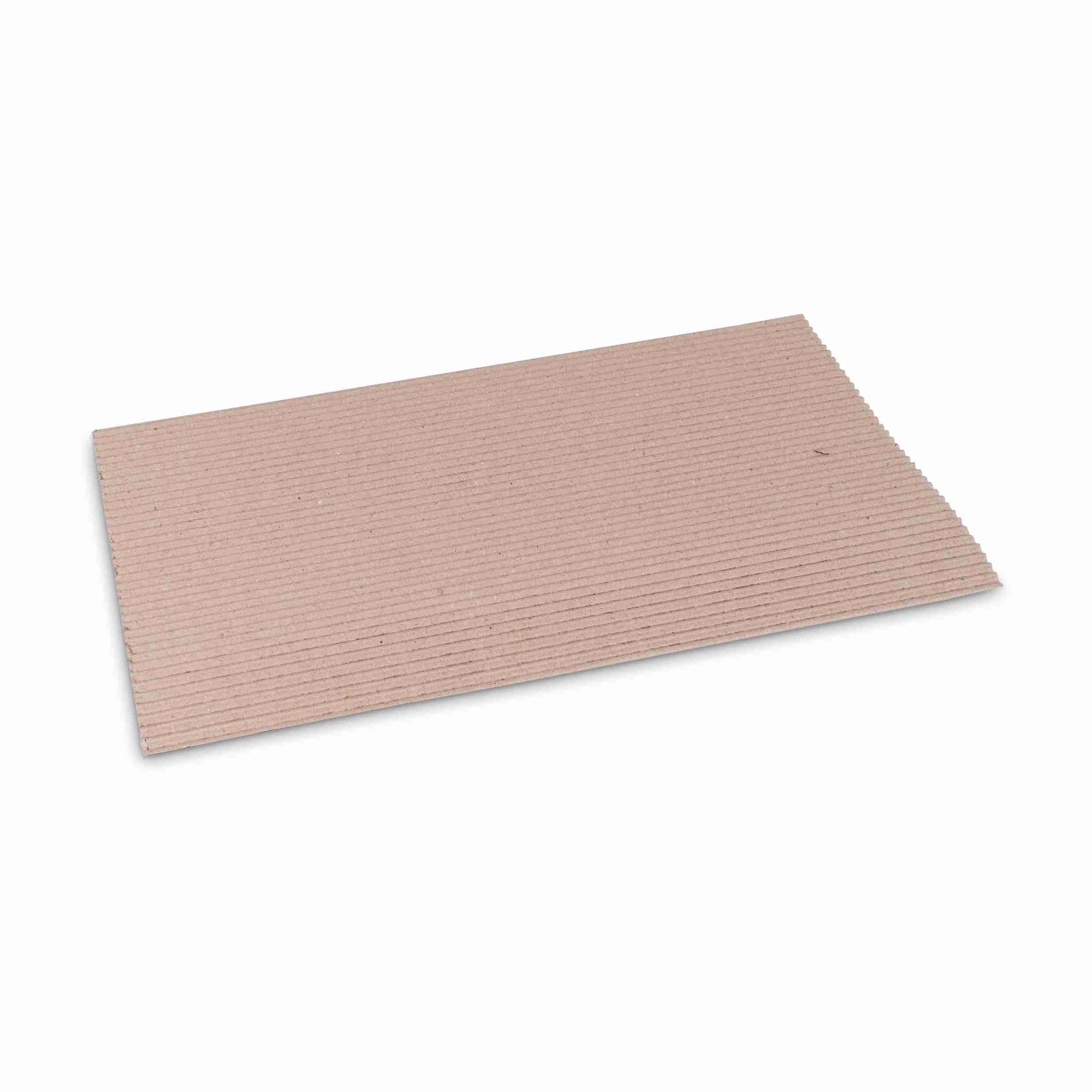 Model Einlagekarton – 400 × 250 mm – Wellkarton – braun – für 12 Flaschen à 0,75 l – 1 Stk., ab 100 Stk.