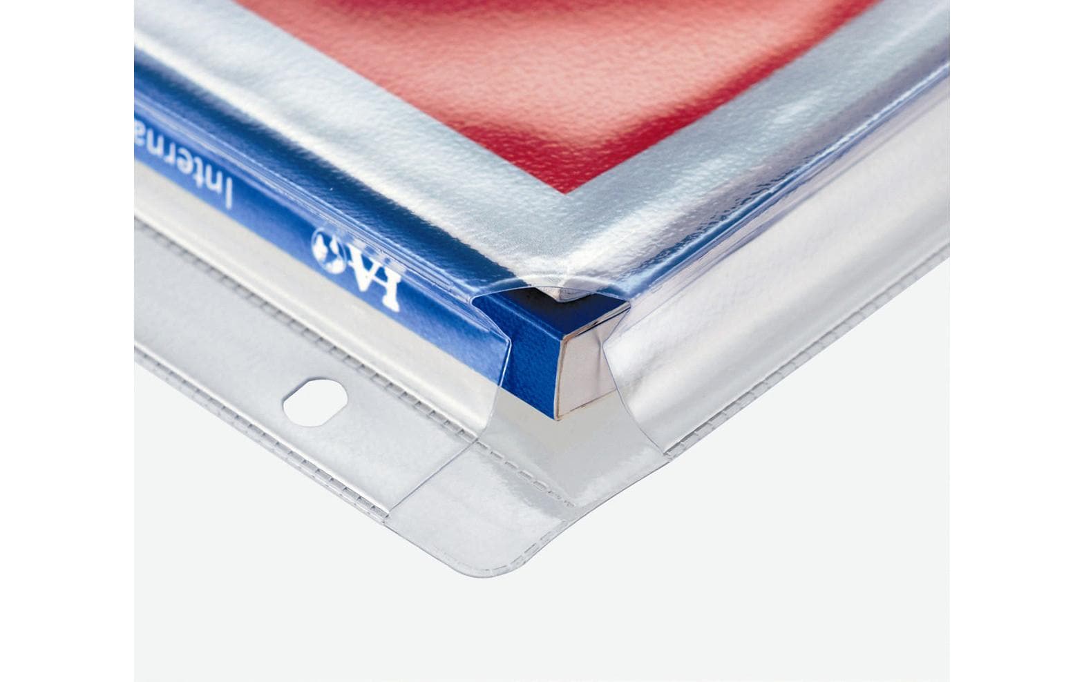 Kolma Sichtmappe A4 – Transparent, Kunststoff, Glänzend, 180 µm, 5er-Pack, 100% Rezyklierbar