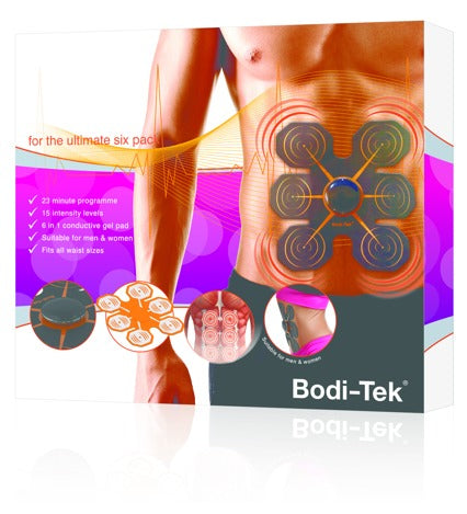 Bodi-Tek Elektrostimulationsgerät BT-ABTR – Bauch, 6 Elektroden, 15 Stufen