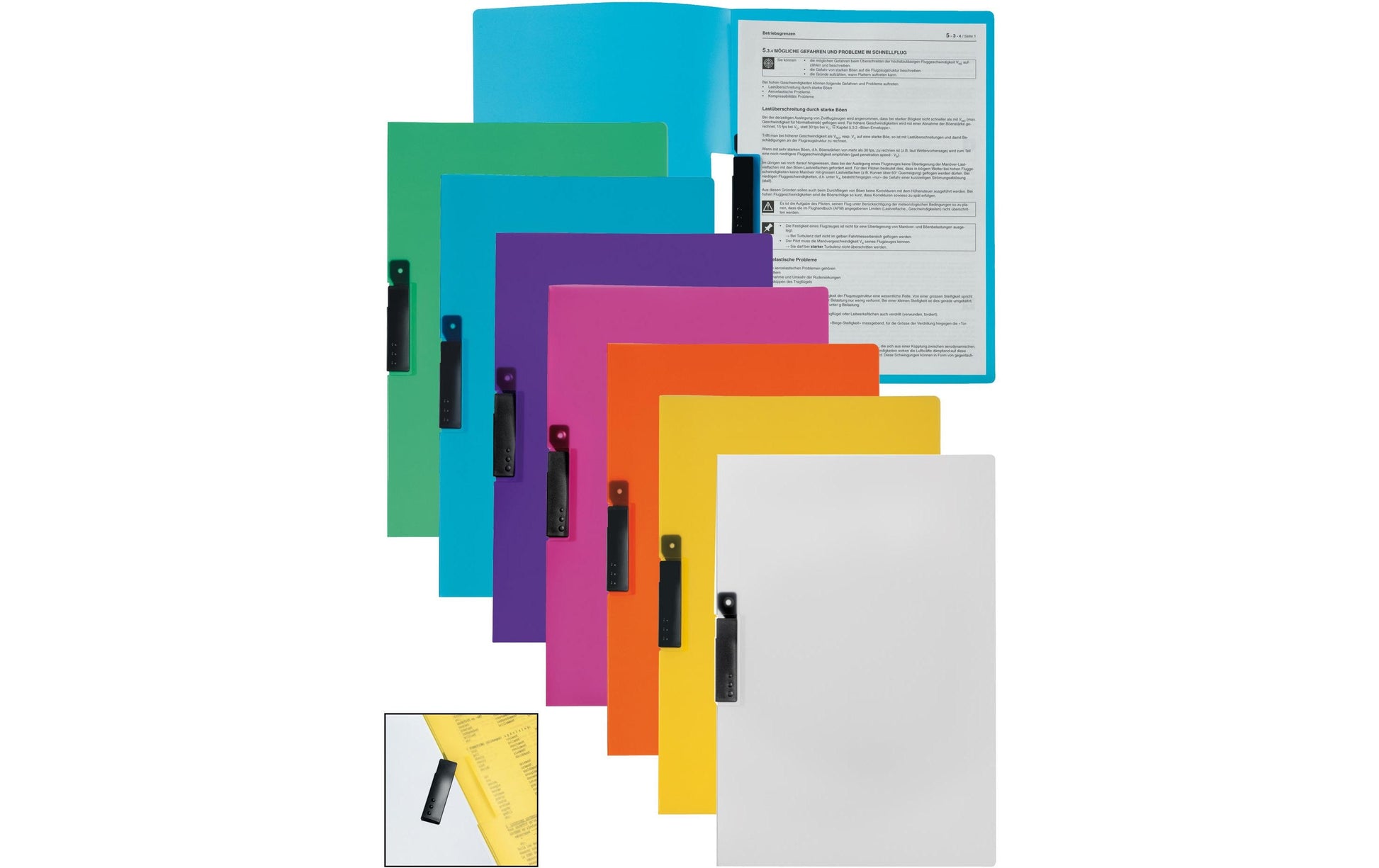 Kolma Schnellhefter – A4, PP, blau