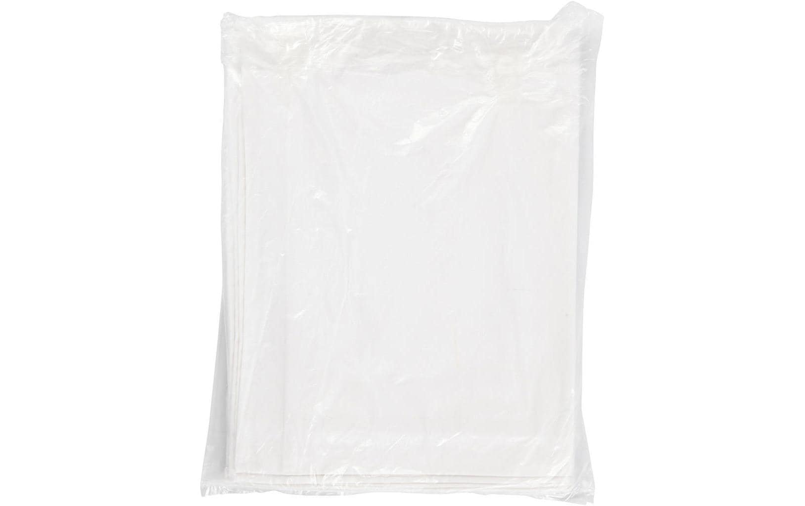 Creativ Company Geschirrtuch – 50 × 70 cm, Weiss, Baumwolle, 70 g/m², 5er-Set