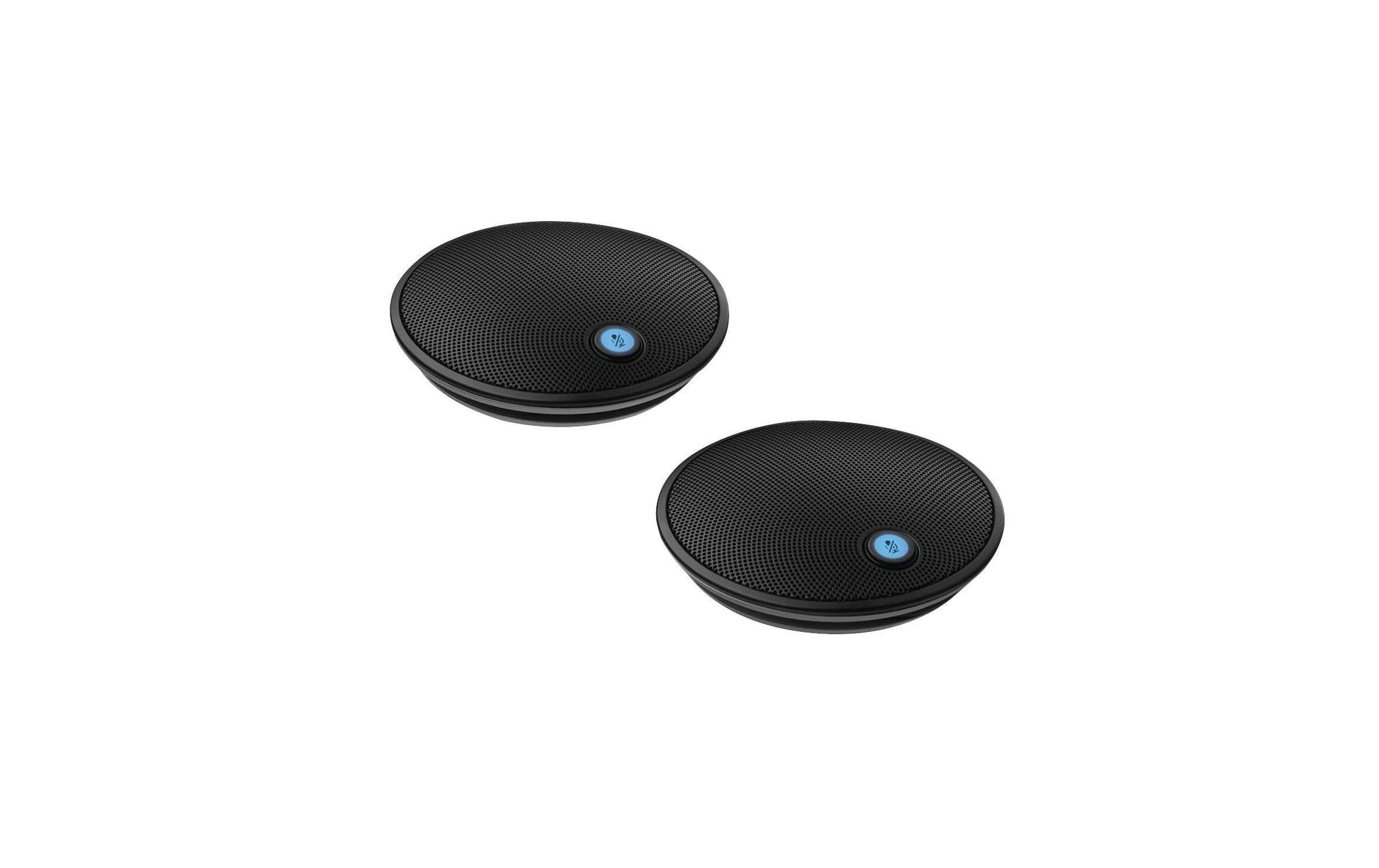 Logitech 989-000171 Erweiterungsmikrofon 2er-Set – Bluetooth/3,5-mm-Klinke, für Logitech Group