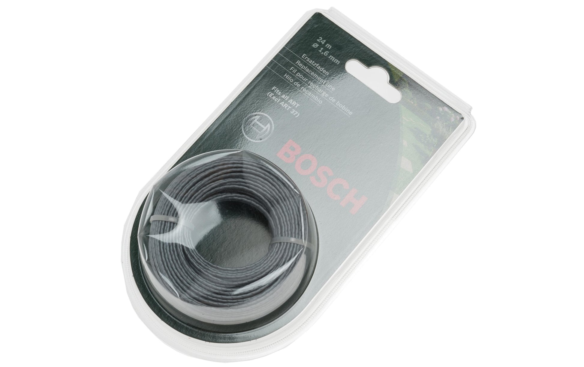 Bosch Ersatzfaden 1,6 mm × 24 m – für Rasentrimmer – für Fadenspule F016800351