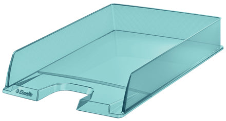 Esselte Colour ICE – Briefkorb für A4, Polystyrol, Blau, 254 × 61 × 350 mm