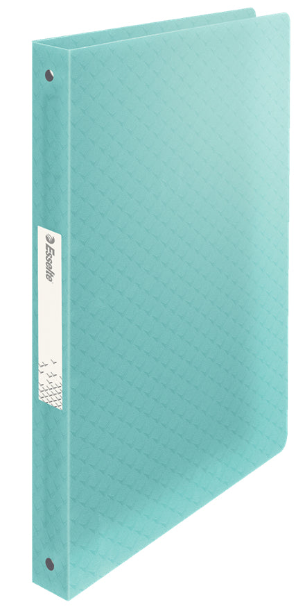 Esselte Colour'ICE Ringbuch – 4-Ring – für A4 – Rückenbreite 2,5 cm – Blau