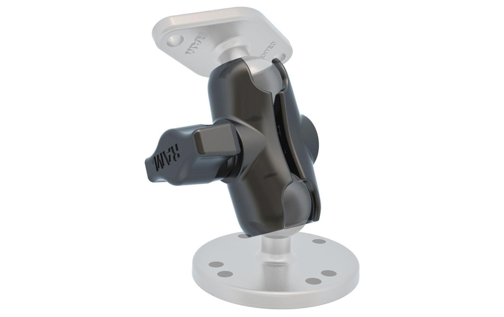 RAM Mounts RAM-B-201U-A – Gelenk-Arm – Aluminium, modular erweiterbar – RAMMOUNT-System, für 1 Ball – Schwarz