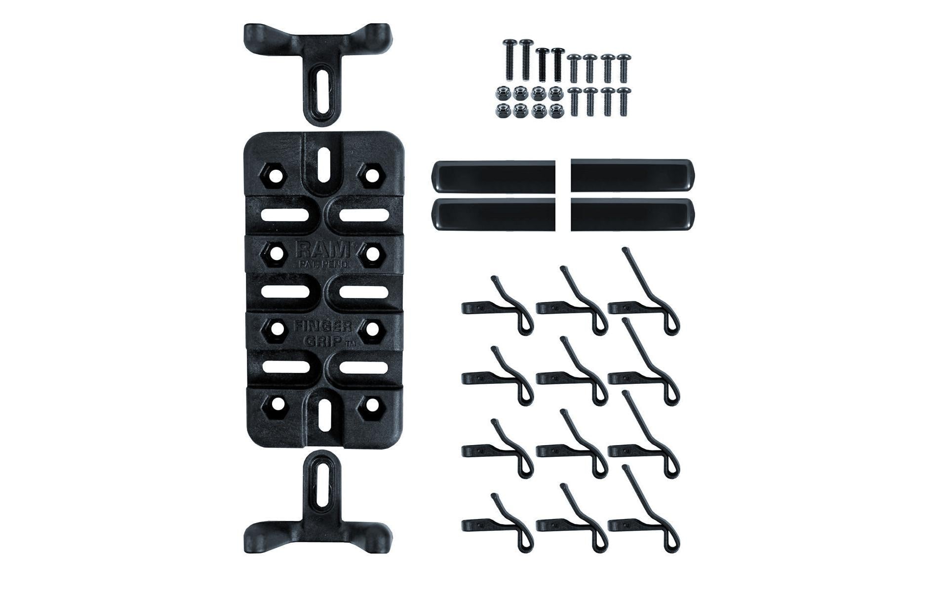 RAM Mounts Auto-Halterung, RAMMOUNT-System, höhenverstellbar – für Smartphones bis 7" – Schwarz