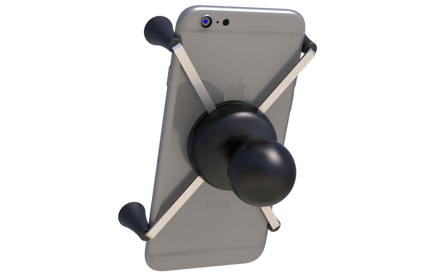 RAM Mounts Universal X-Grip – Auto-Halterung – RAMMount-System (1,5" Kugel) – für iPhone 6 Plus – Schwarz