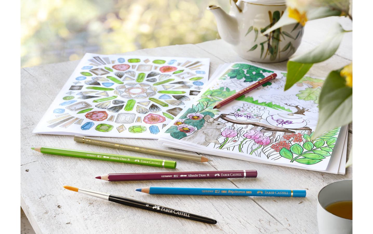 Faber-Castell Aquarellbuntstift A. Dürer, mehrfarbig, Etui – wasservermalbar