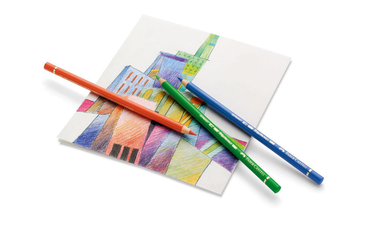 Faber-Castell Buntstift Polychromos Mehrfarbig 120er-Metalletui – wasserfest
