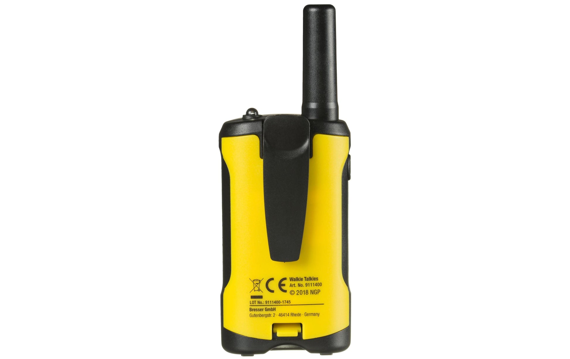 National Geographic Walkie-Talkie (Set), 3× AAA (LR03), Geräuschfunktion, Schwarz/Gelb