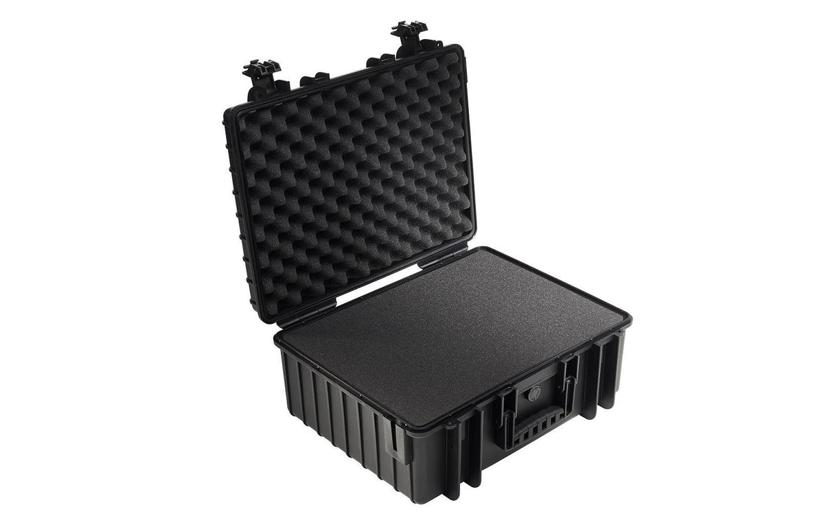 B&W Cases Outdoor-Koffer – Polypropylen, Schwarz, IP67