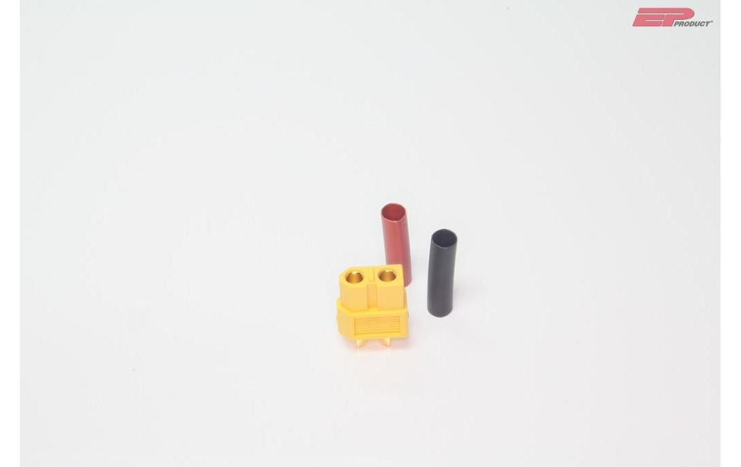 EP Product Adapterkabel, XT60 Stecker/Buchse, 5er-Pack – Schwarz/Rot/Gelb