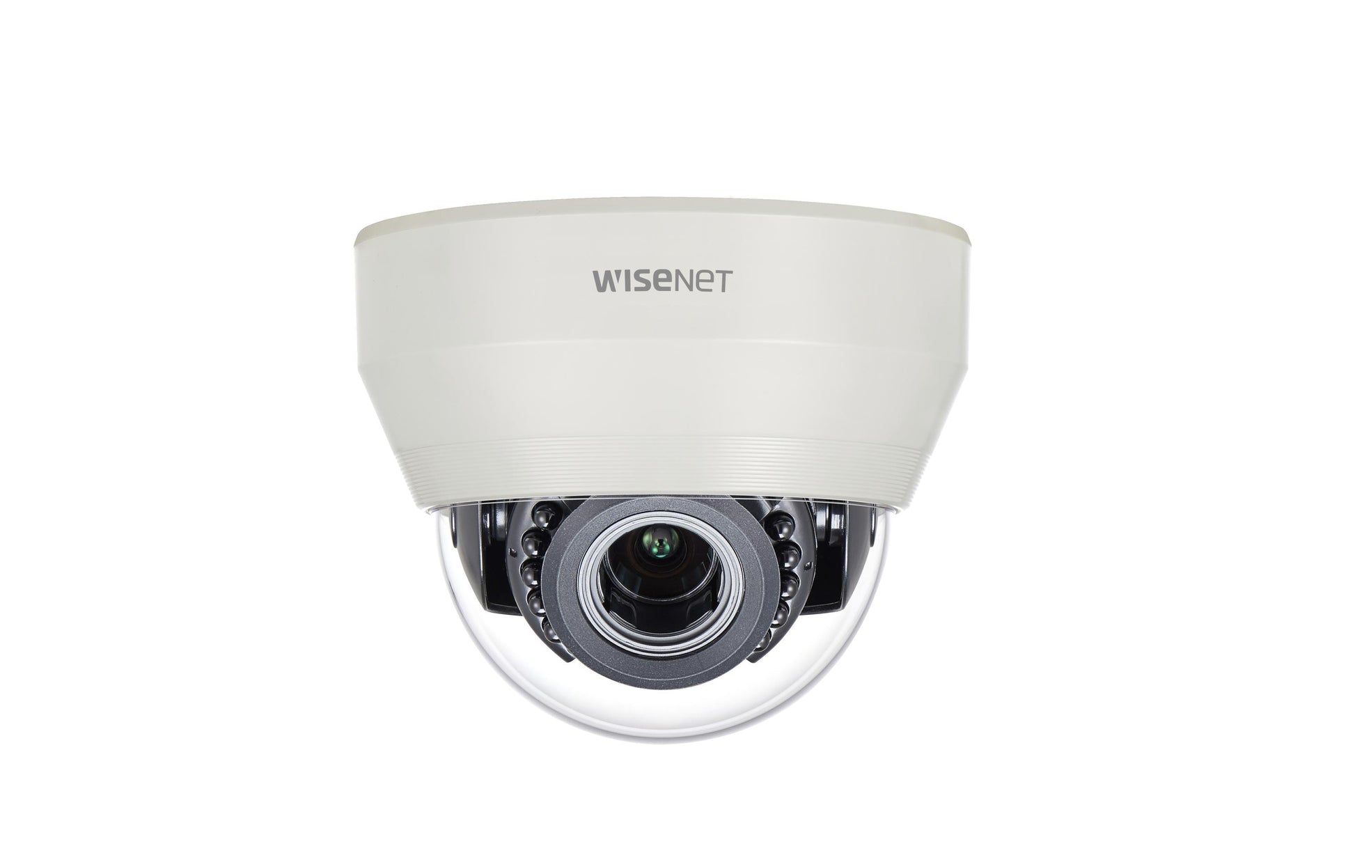 Hanwha HCD-6070R Analogkamera – 2 MP, Full HD, IR-Reichweite 20 m, Elfenbein