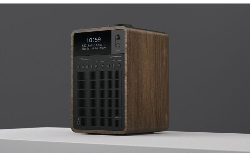 Revo SuperSignal – DAB-/Internetradio – Tischradio – DAB+, UKW, Bluetooth – Braun