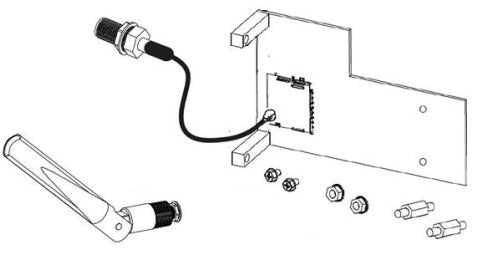 Datamax O'Neil Netzwerkmodul WLAN a/b/g/n/ac – für I-4212E MarkII/I-4310E MarkII/I-4606E MarkII