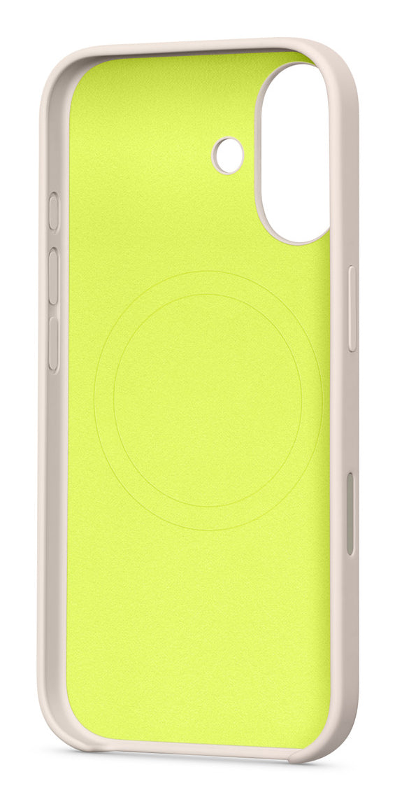 Apple Beats Backcover – für Apple iPhone 17, MagSafe, Mikrofaser+PC, Lime Stone