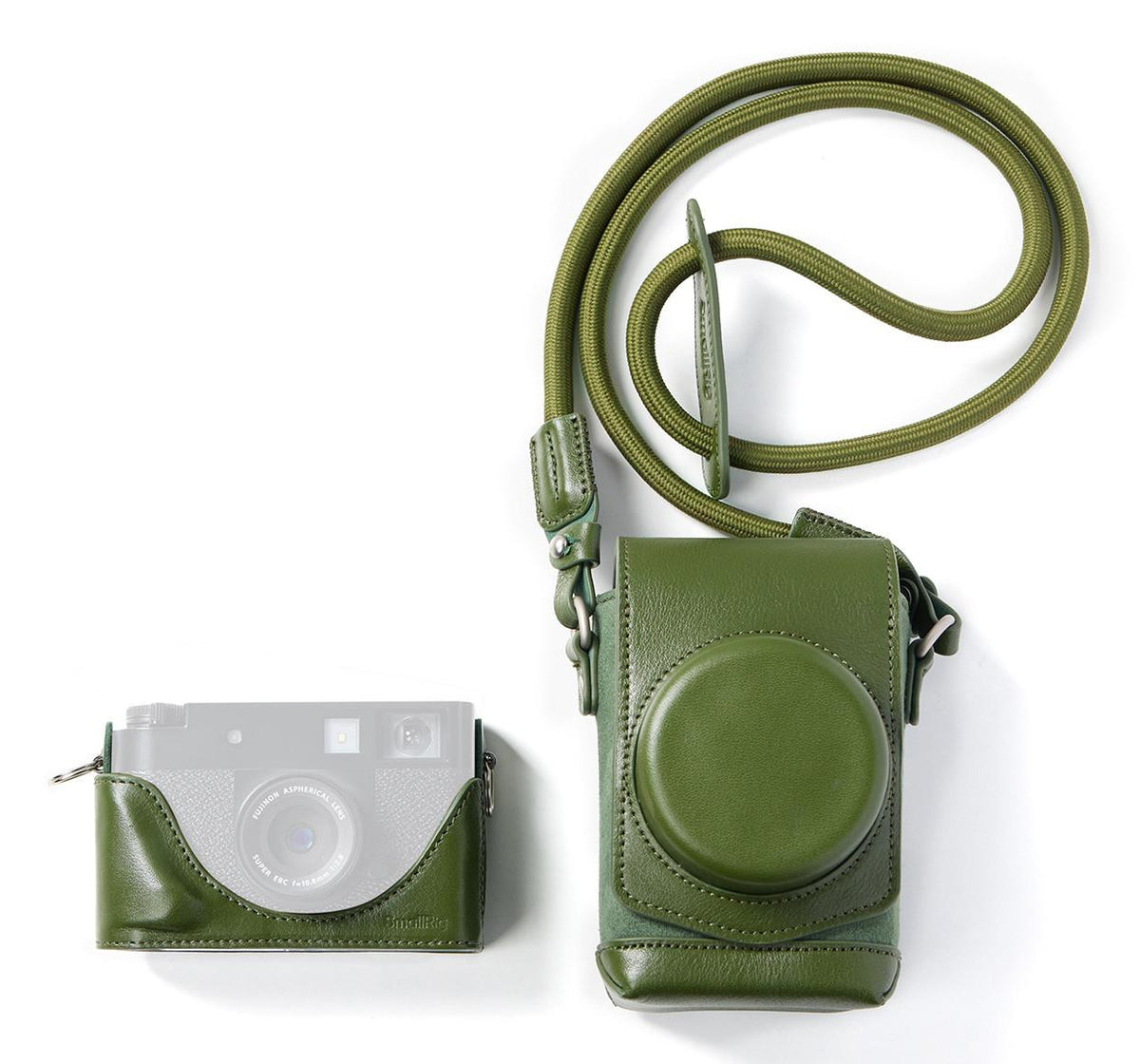 SmallRig 5220 Kamerahülle – Leder, Nylon – für Fujifilm X half – Grün