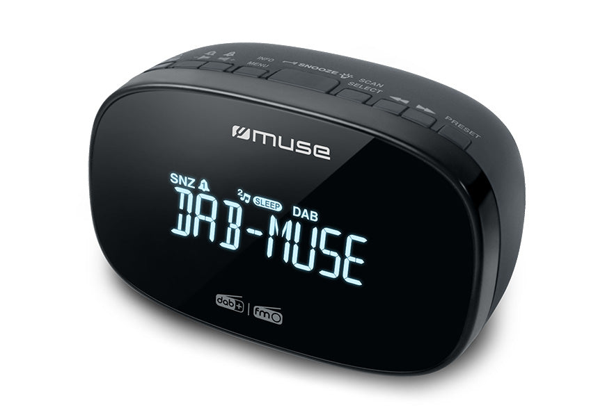 Muse M-150 CDB – Radiowecker DAB+/UKW – Schwarz
