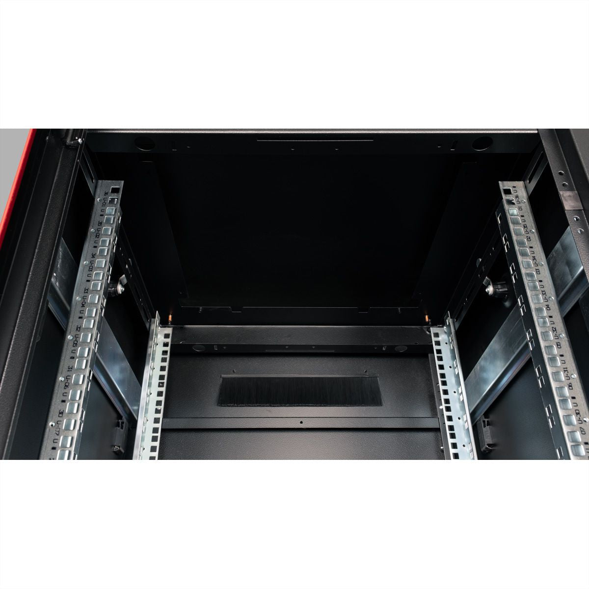 ROLINE Pro – 19" Netzwerkschrank 36U, IP20, abschliessbar, 600 × 600 × 1786 mm, schwarz, Stahl