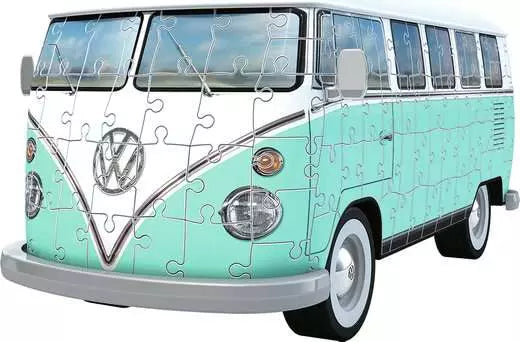 Ravensburger Iconics 3D Puzzle Volkswagen T1 – 162 Teile – 30 × 14 × 14,5 cm – ab 8 Jahren