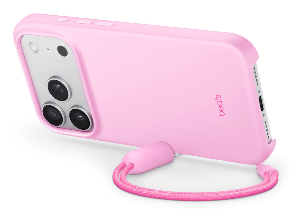 Apple Control Backcover – für Apple iPhone 17 Pro, MagSafe, mit Ständer, Mikrofaser+PC, Pebble Pink