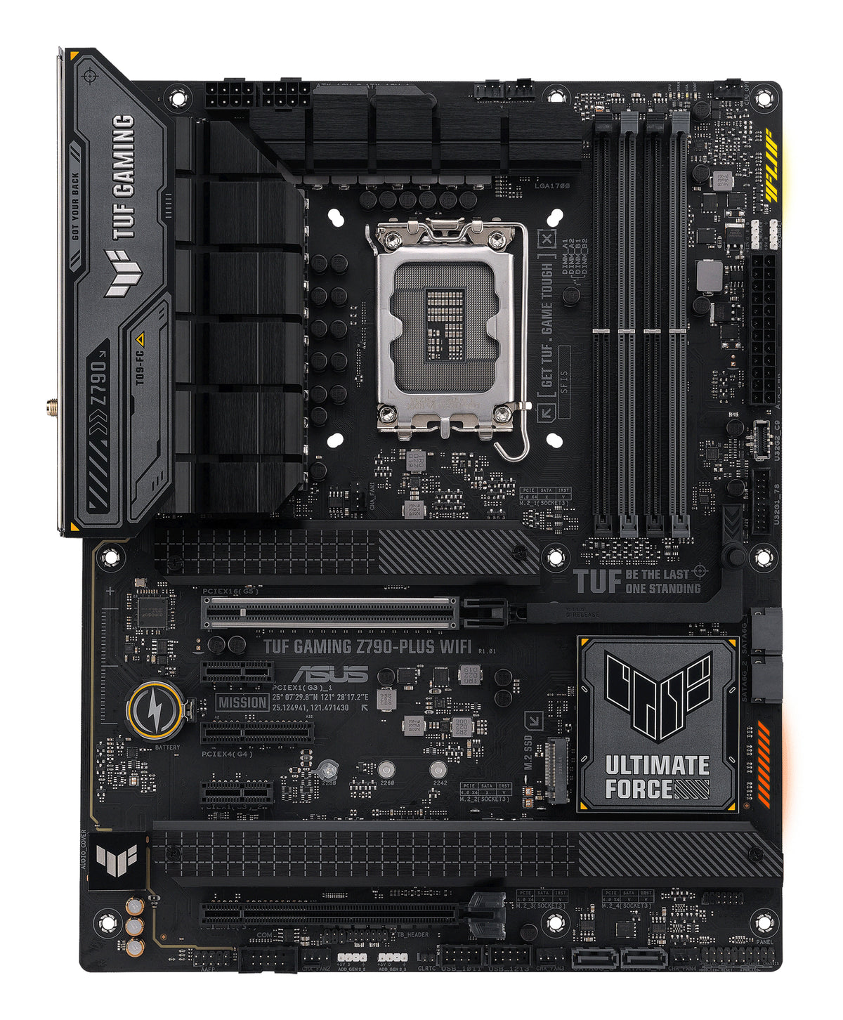 ASUS TUF GAMING Z790-PLUS WIFI – Mainboard – LGA 1700, Intel Z790, ATX, DDR5