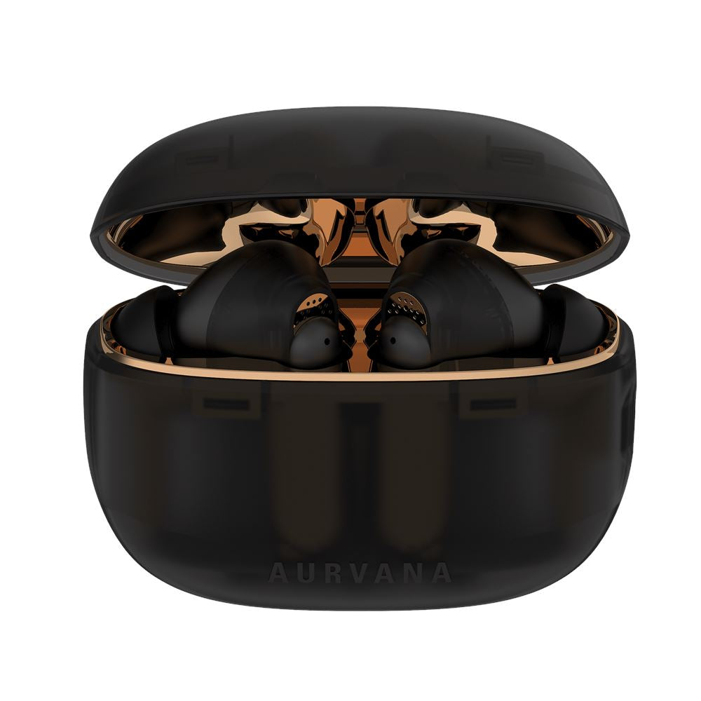 Creative Labs Aurvana Ace 2 TWS In-Ear – Stereo, mit Ladecase, Schwarz/Kupfer, BT 5.3