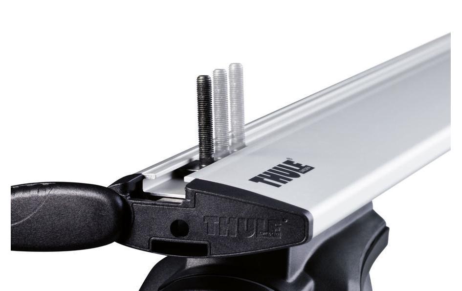 Thule Adapter-Kit für Dachträger – Fixpoint – für T-Track 24×30 mm – Schwarz, Aluminium – 4 Stk.