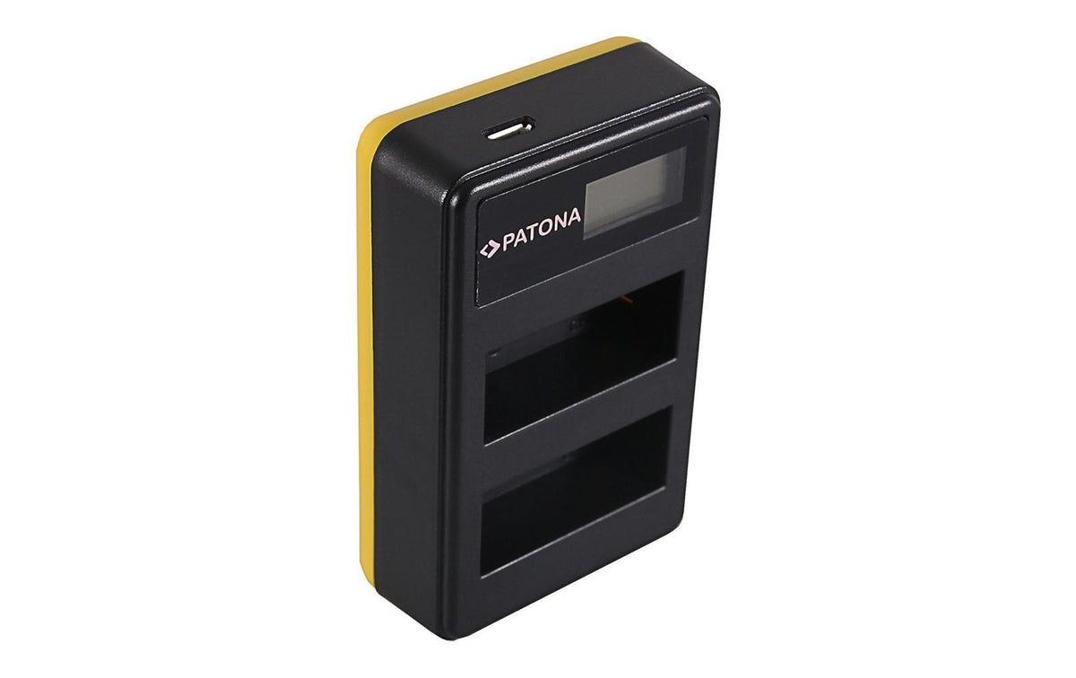 PATONA 181967 Akkulader – für Canon LP-E8 – 2-fach, USB