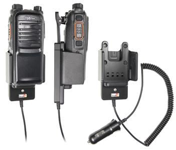 Brodit 530390 Kfz-Ladehalterung – Auto, Zigarettenanzünder – für Hytera PD702/PD782/PD785 g – Schwarz