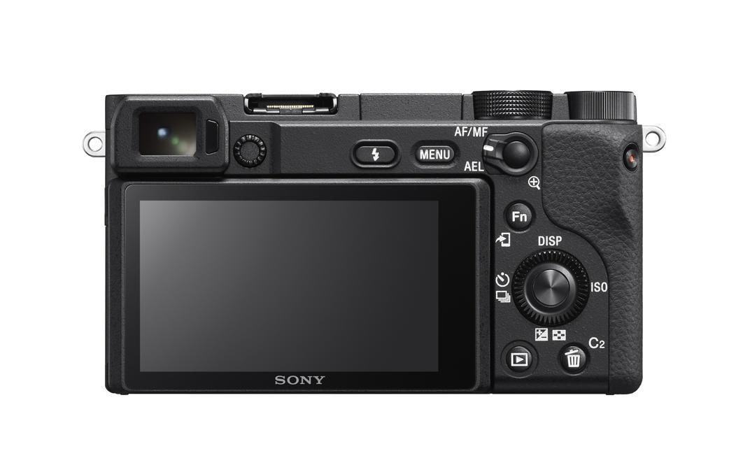 Sony Alpha 6400 – Systemkamera Body E-Mount, 24,2 MP APS-C, 4K 30 fps, Schwarz