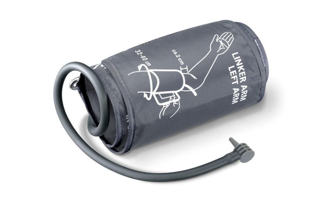 Beurer Blutdruck- / Pulsmessgerät BM40 – Oberarm, 120 Speicherplätze, Manschette 22–35 cm
